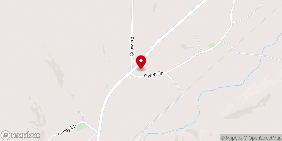Map showing location of Racine Apostolic Church
