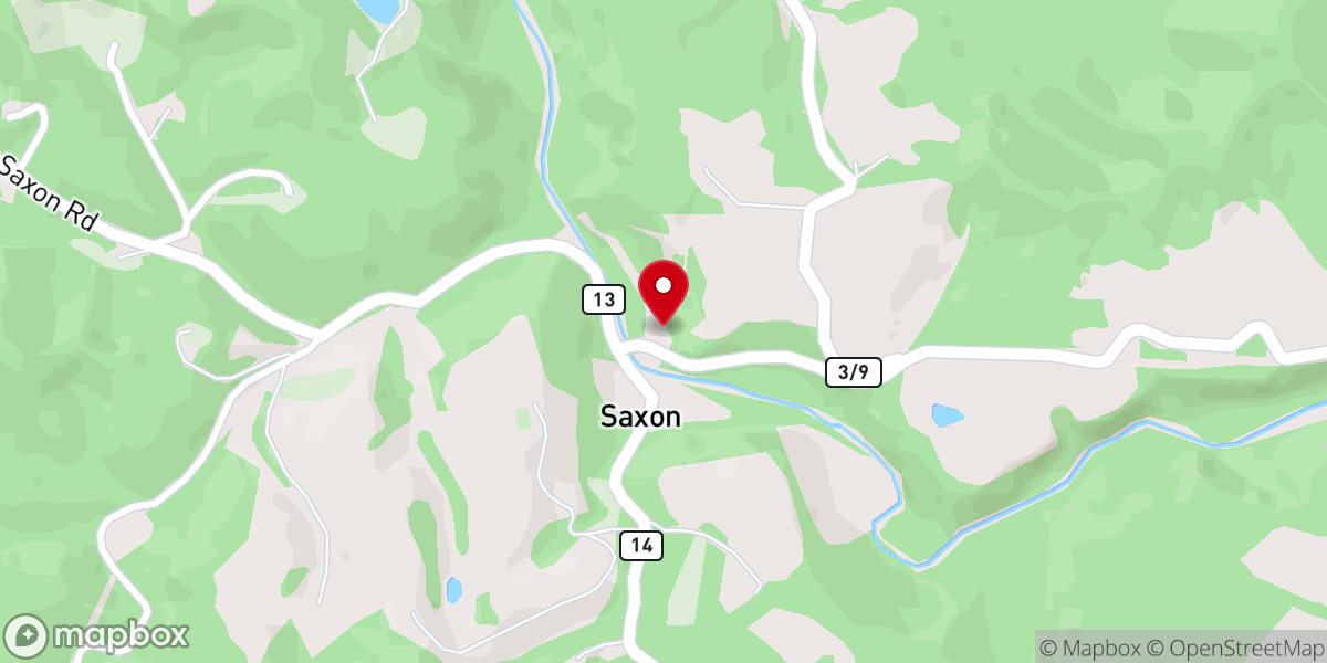 Map showing location of Sovereign Grace Baptist