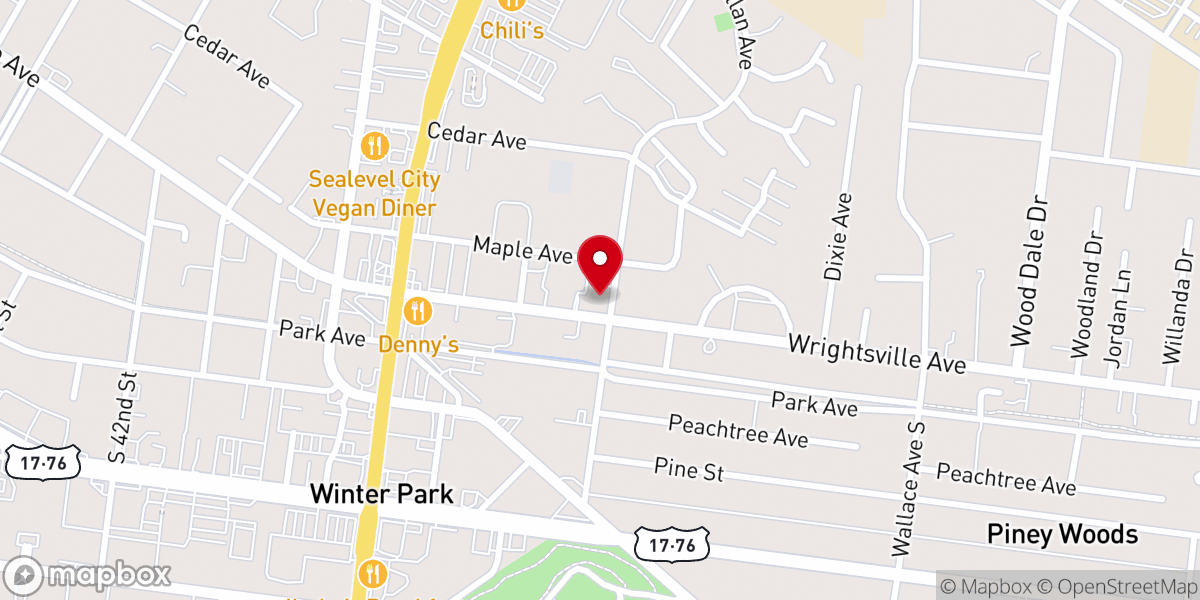 Map showing location of Gateway Church