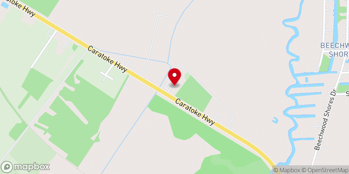 Map showing location of Samuel's Chapel Holiness Church