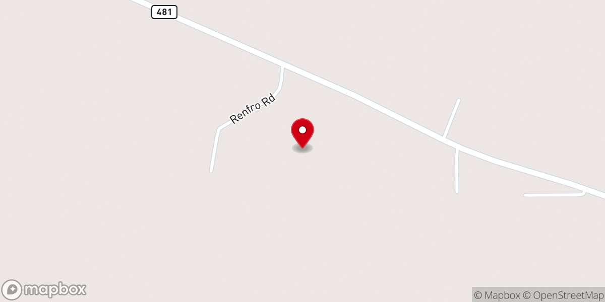 Map showing location of Pilgrim Rest Church