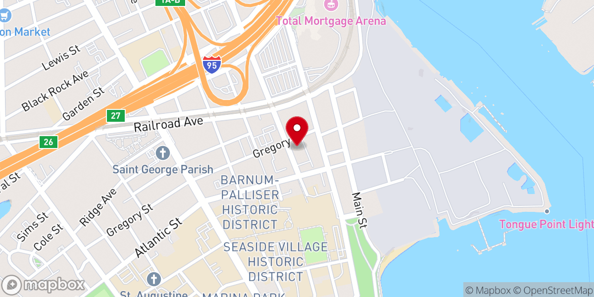 Map showing location of Glory to God Global Ministries Inc
