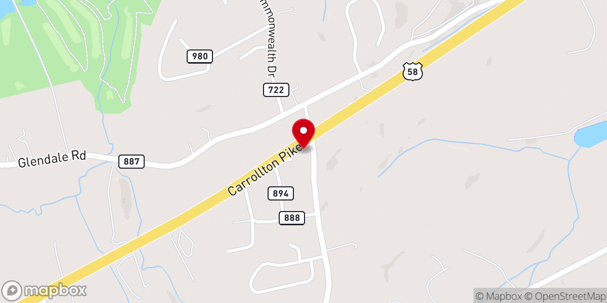 Map showing location of Bible Revival Ministries