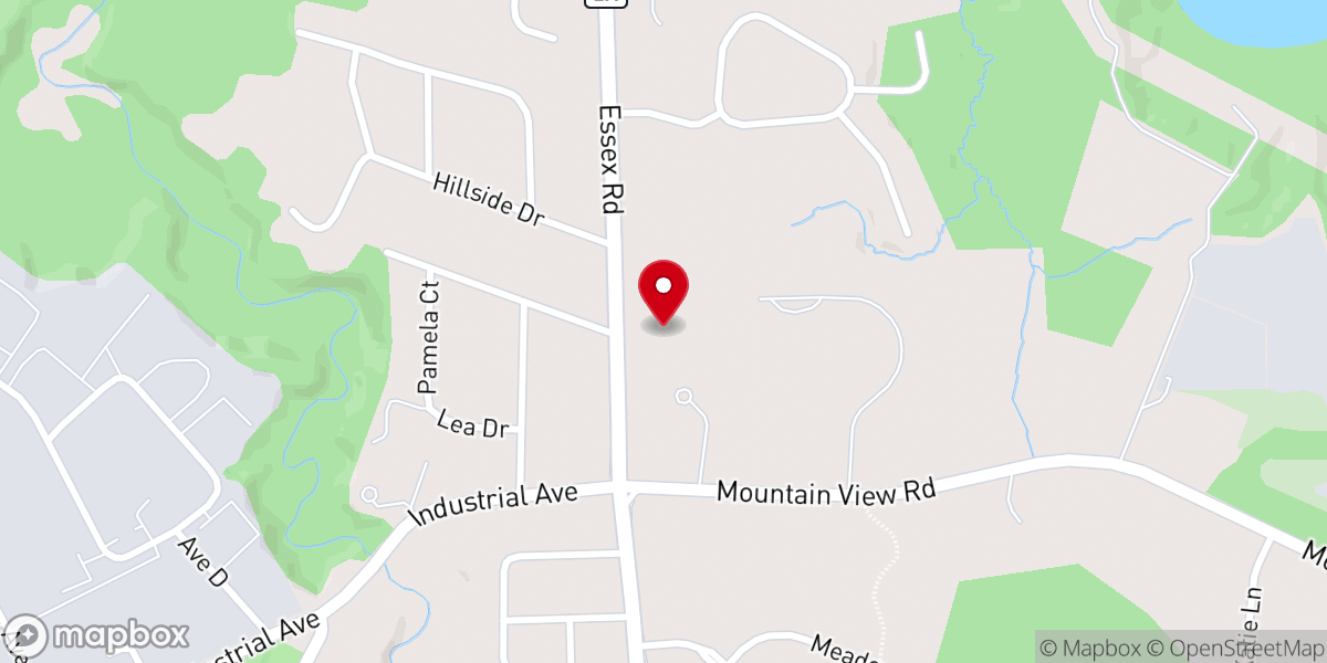 Map showing location of Christ Memorial Church