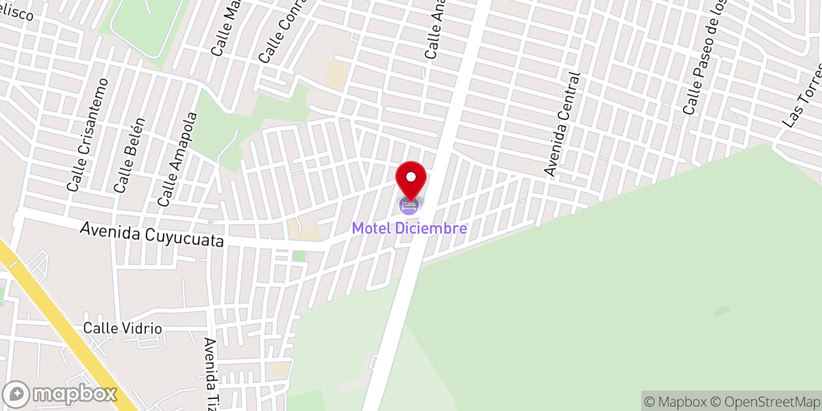 Map showing location of Iglesia Evangelica de Guadalajara Casa del Rey