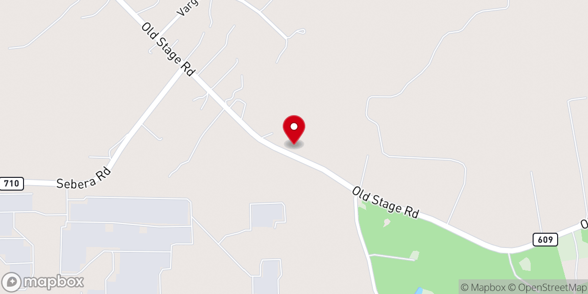 Map showing location of Sycamore United Methodist Church