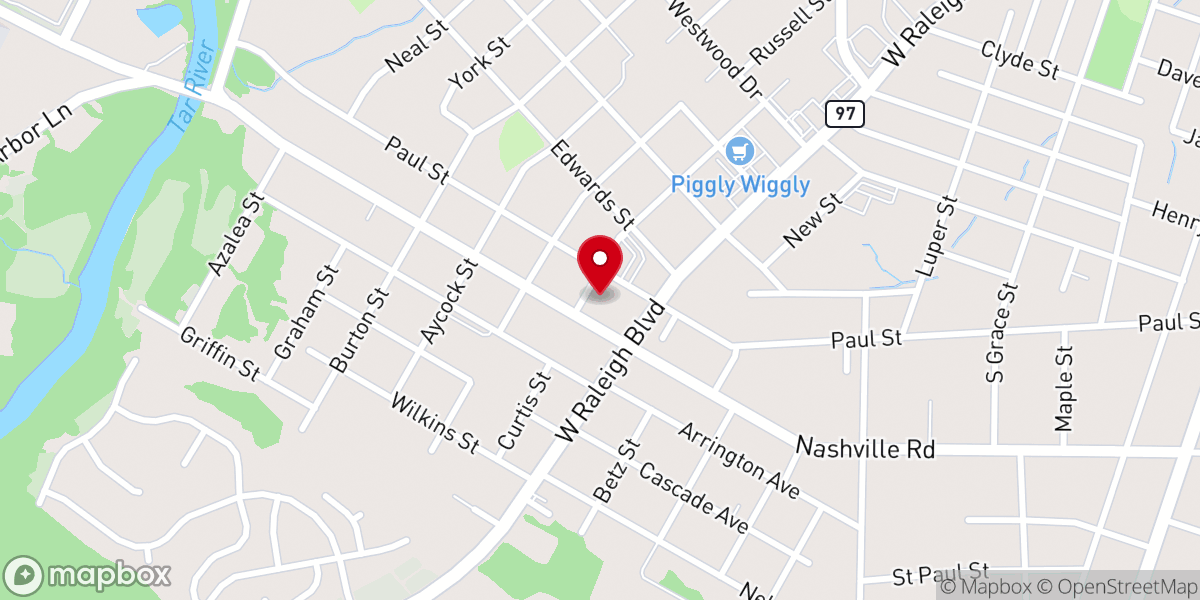 Map showing location of Greater Joy Baptist Church