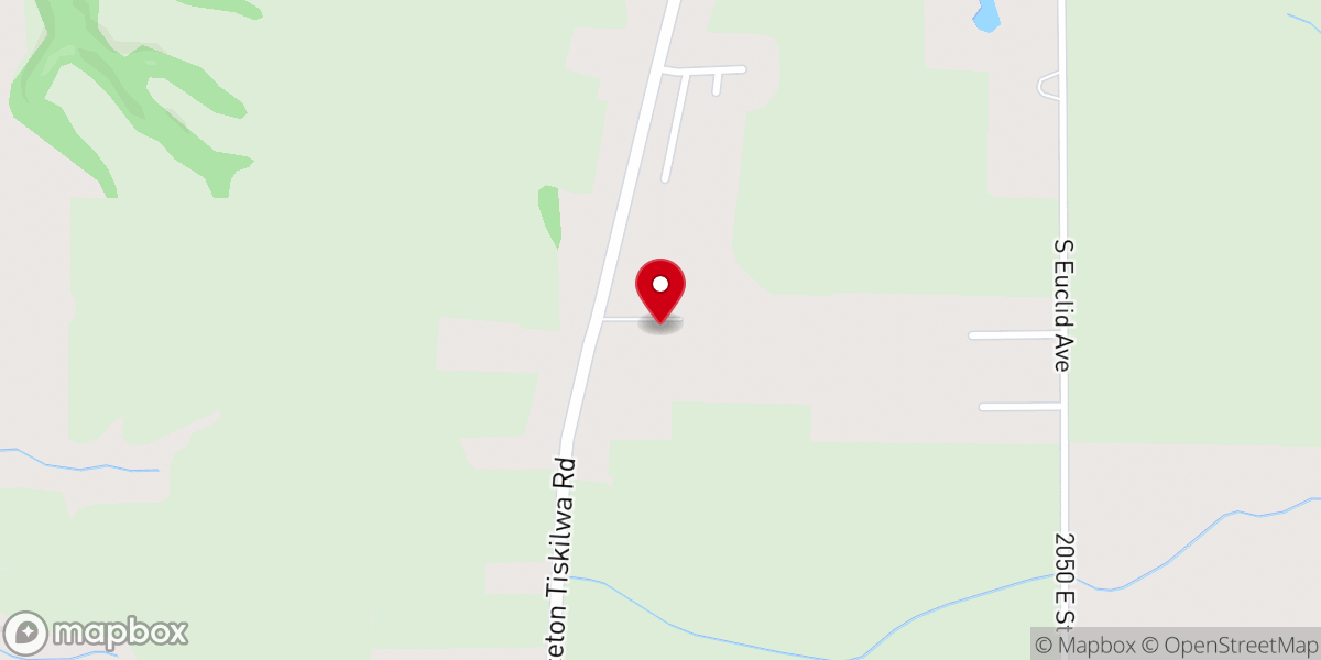 Map showing location of United Pentecostal Church