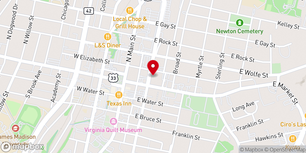 Map showing location of Christian Missionary Center Morning Star