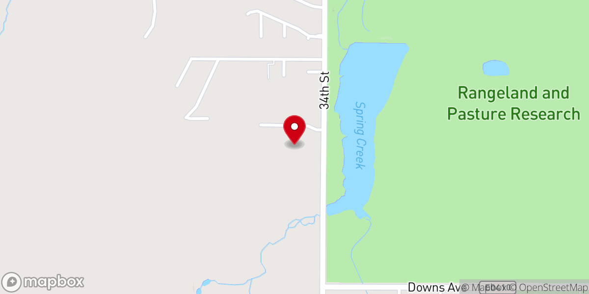 Map showing location of Woodward Conference Center