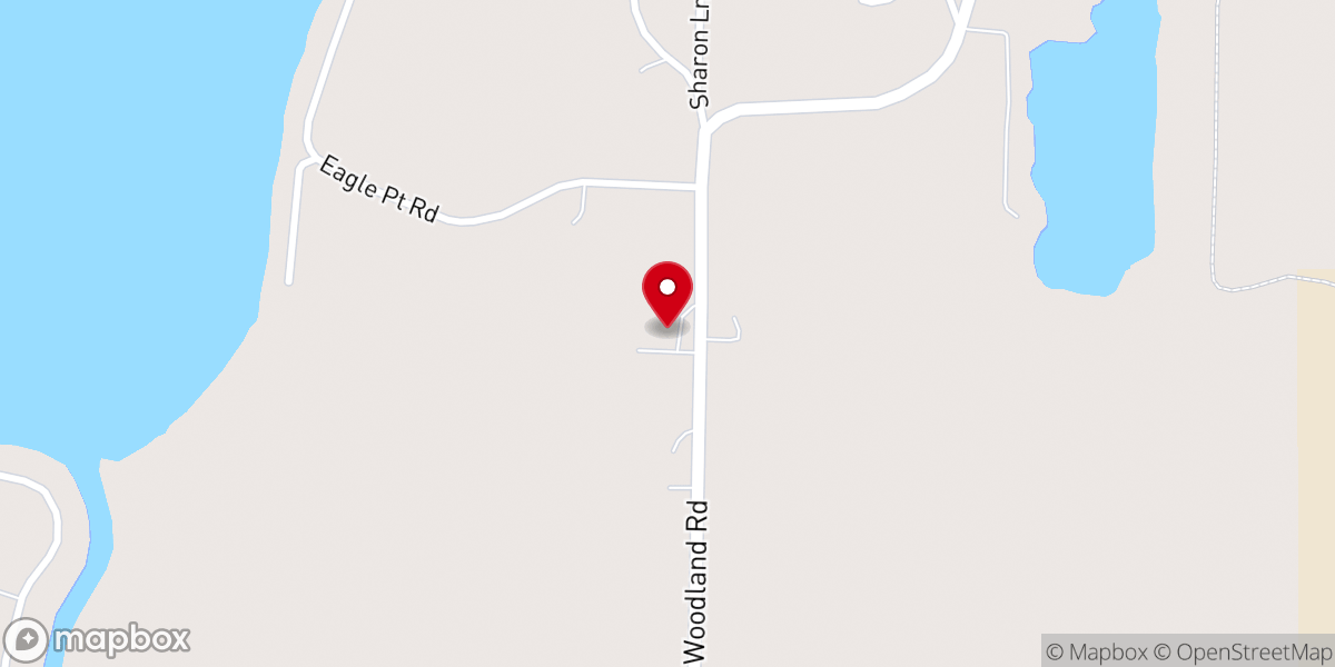 Map showing location of Faith Bible Baptist Church
