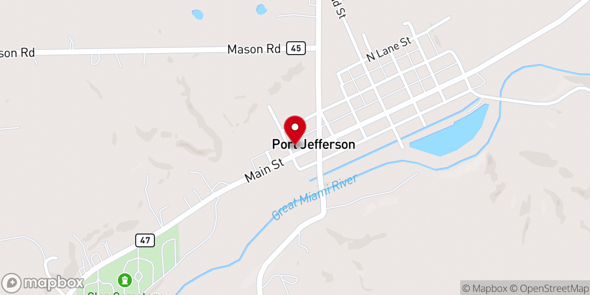Map showing location of New Life Church PJBC