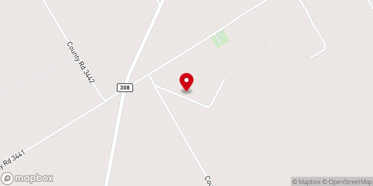 Map showing location of Saint Peters Church