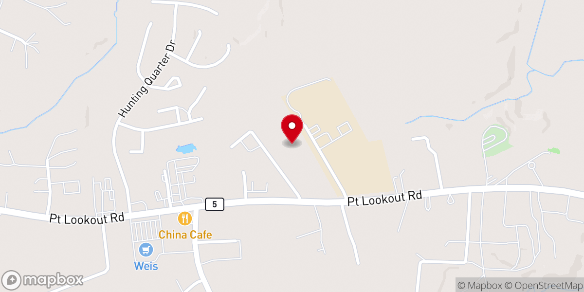 Map showing location of Redeeming Grace Baptist Church