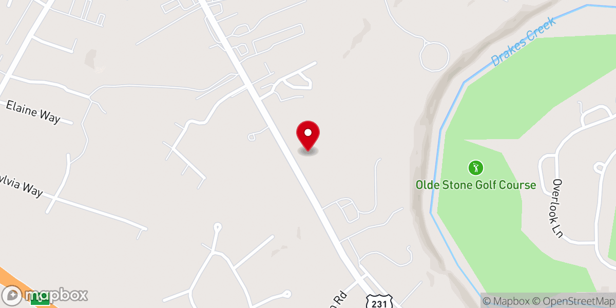 Map showing location of Living Hope Scottsville Road