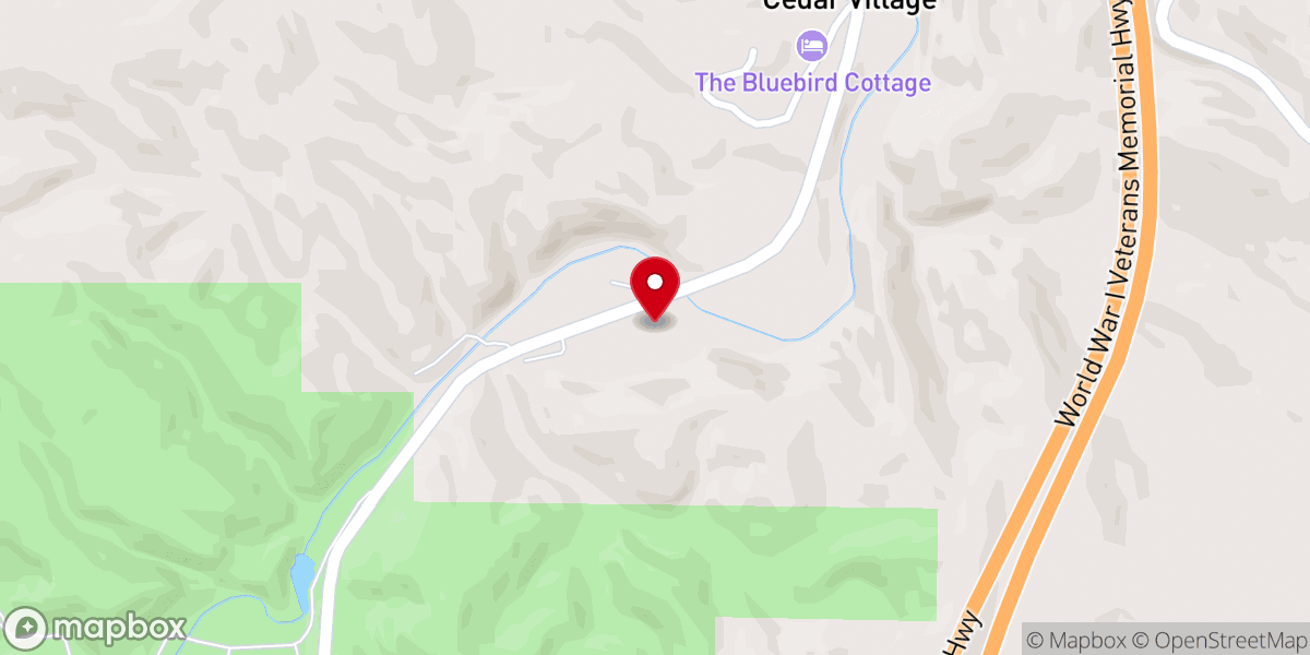 Map showing location of CrossTimbers
