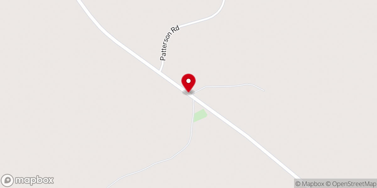 Map showing location of Shady Grove Church