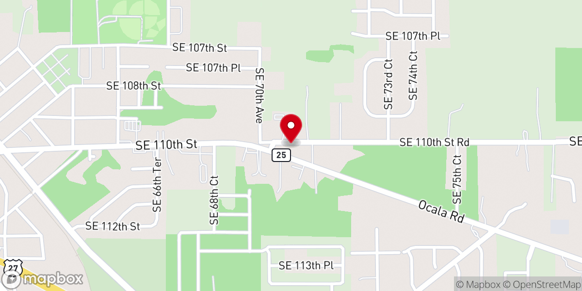 Map showing location of Church of Grace