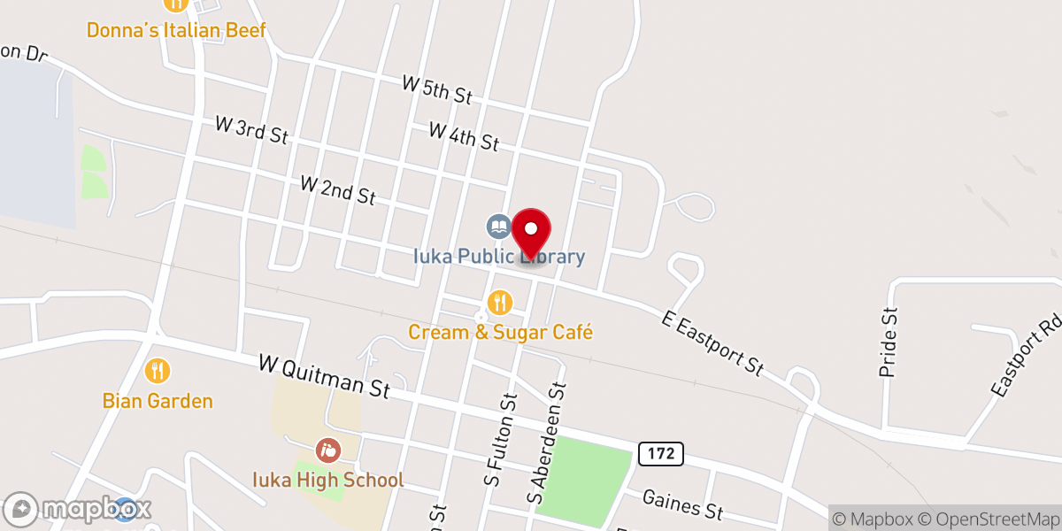 Map showing location of Church of Our Saviour