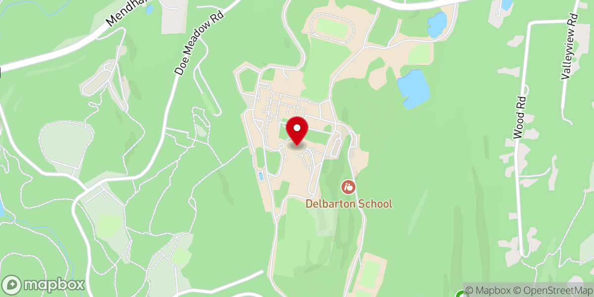 Map showing location of St. Mary's Abbey Church