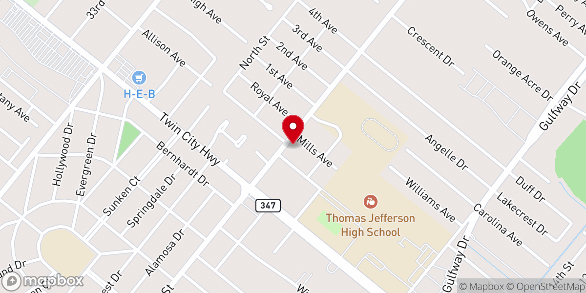 Map showing location of Strong Tower Ministries