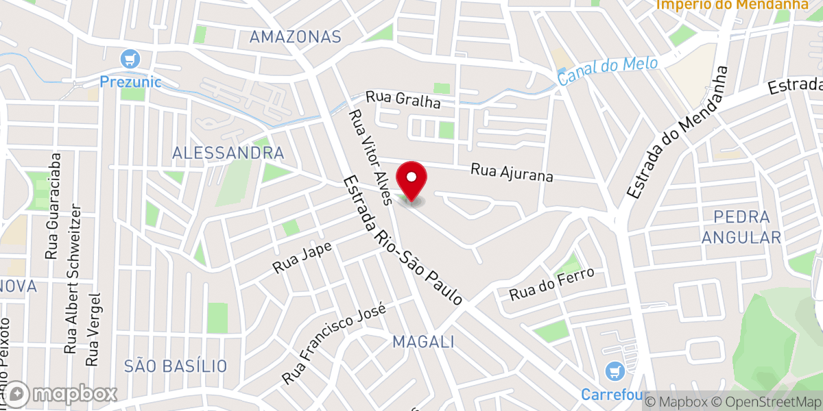 Map showing location of Igreja Evangėlica Assembleia De Deus Do Brasil