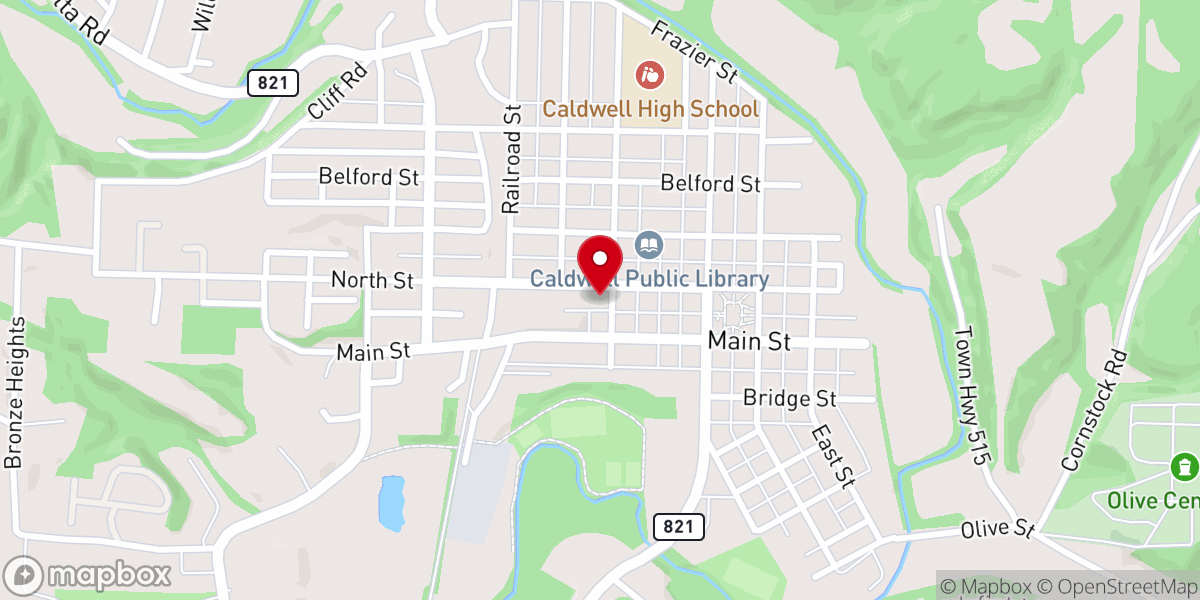 Map showing location of First Church of Christ