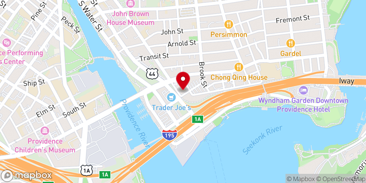 Map showing location of Holy Rosary Church Hall