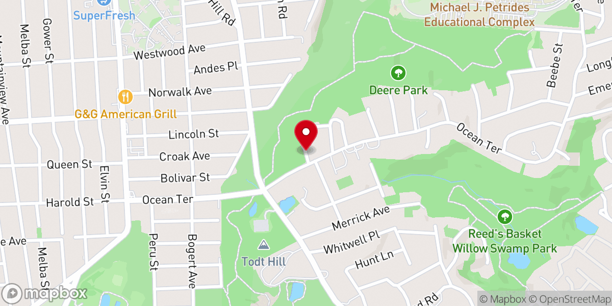 Map showing location of Dresden United Methodist Church