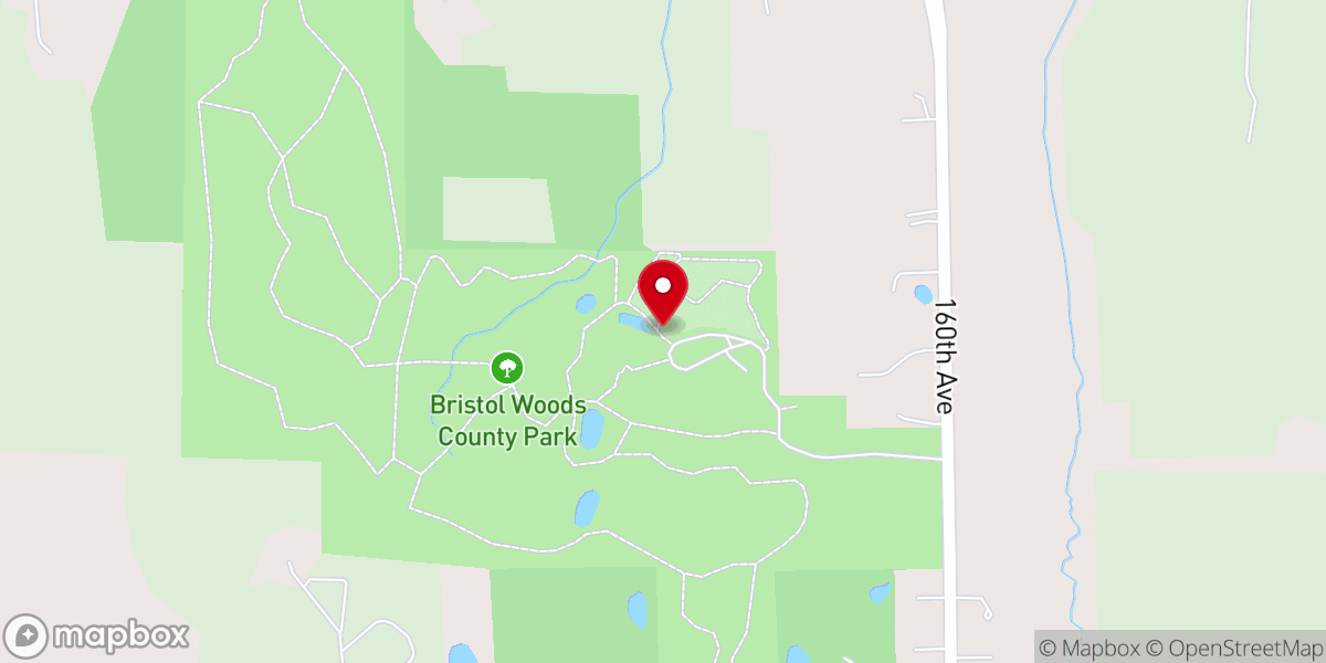 Map showing location of Boundless Adventures - Kenosha Zipline & Aerial Park