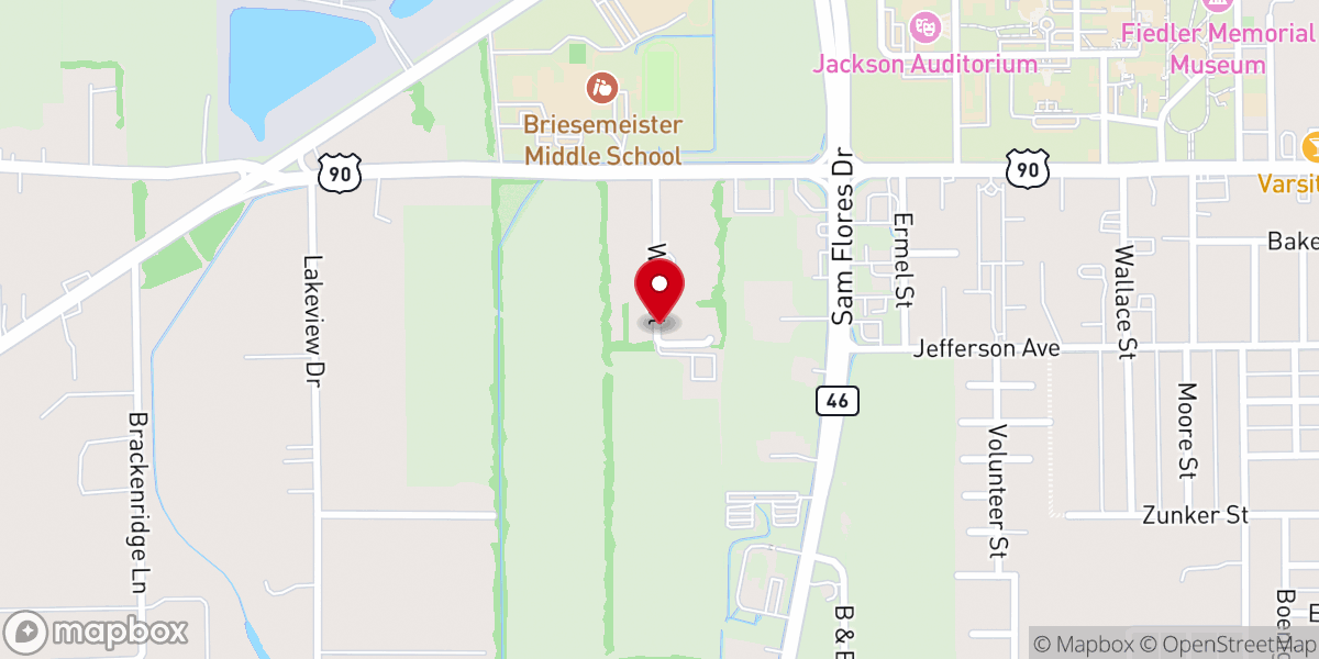 Map showing location of Iglesia Rios De Agua Viva Iglesia De Jesucristo