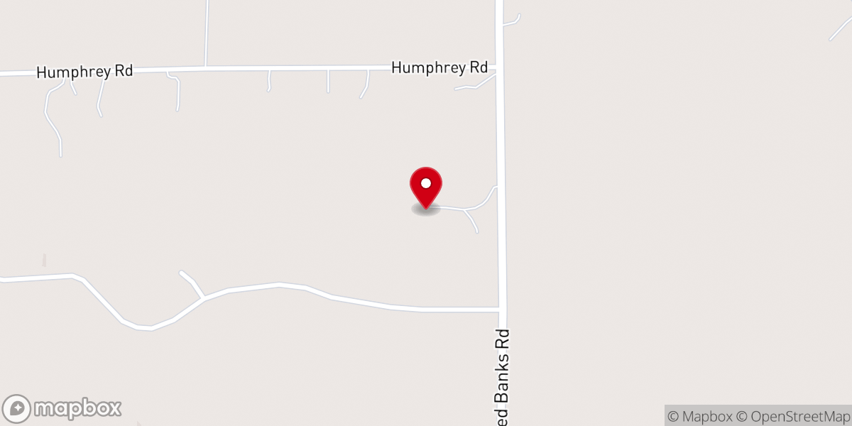 Map showing location of Kincaid Manor