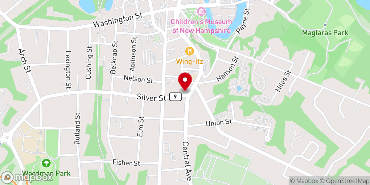 Map showing location of Find it at the First Thrift Shop