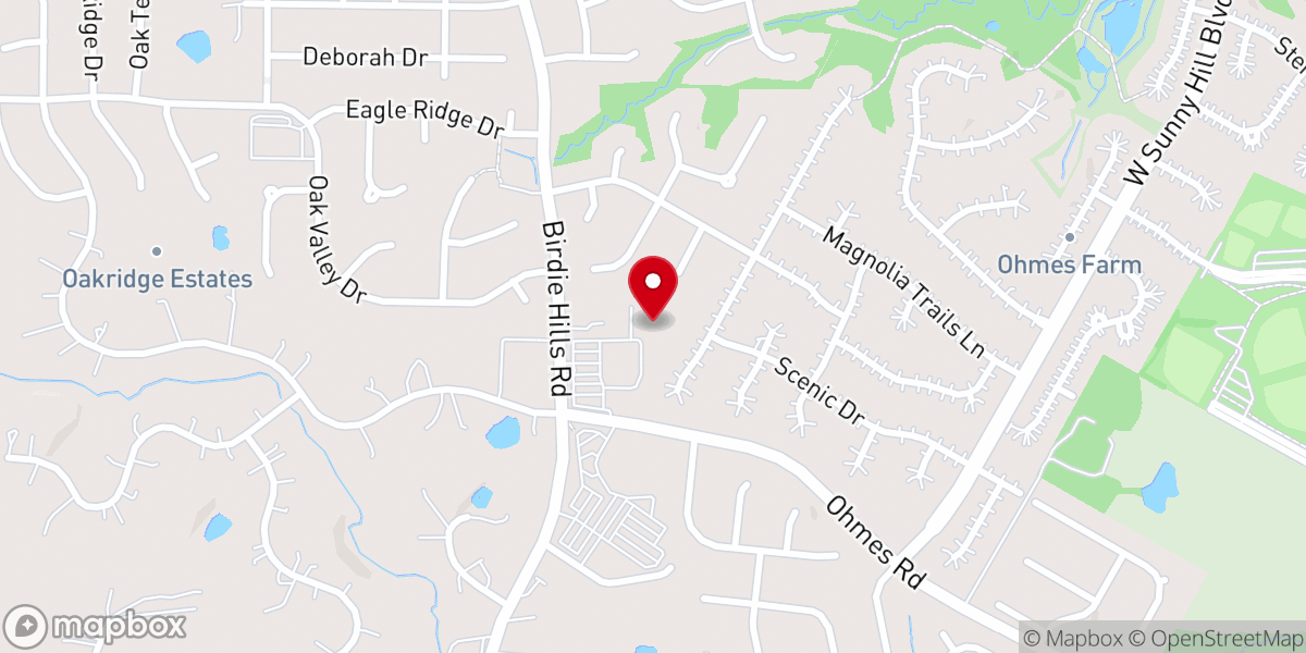 Map showing location of Church on the Rock Family Life & Learning Center