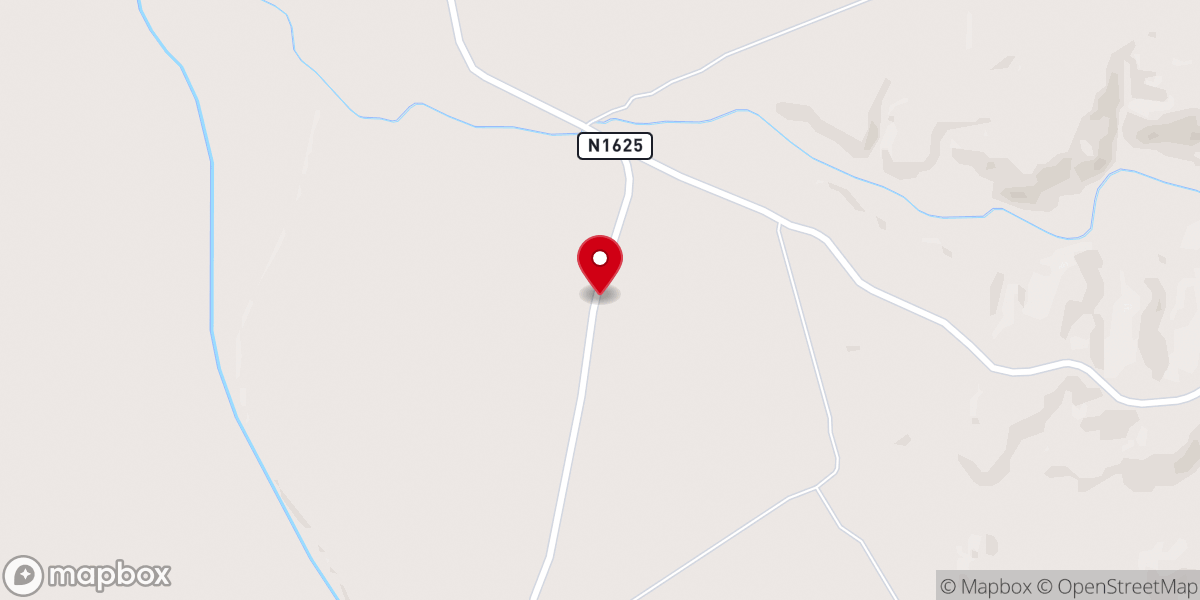 Map showing location of Aneth Terbinth Full Gospel Church
