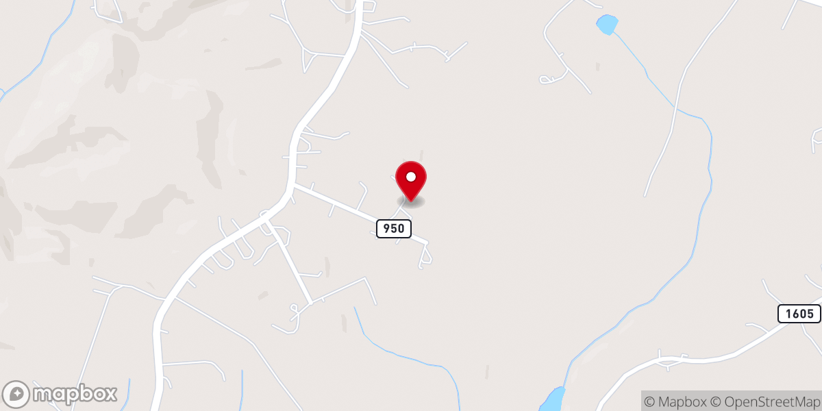 Map showing location of Bread of Life Church