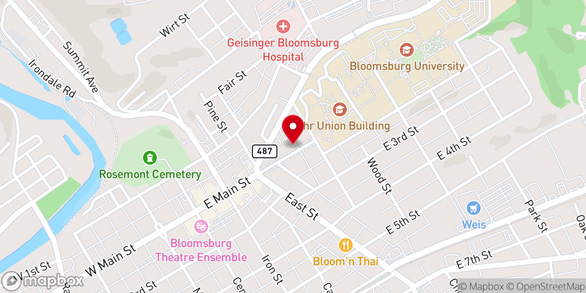 Map showing location of BU Catholic Campus Ministry Newman House (Open to Students Only)