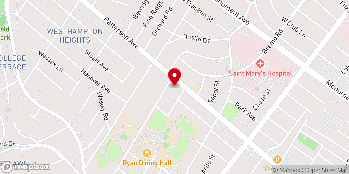 Map showing location of Episcopal Church Building Fund