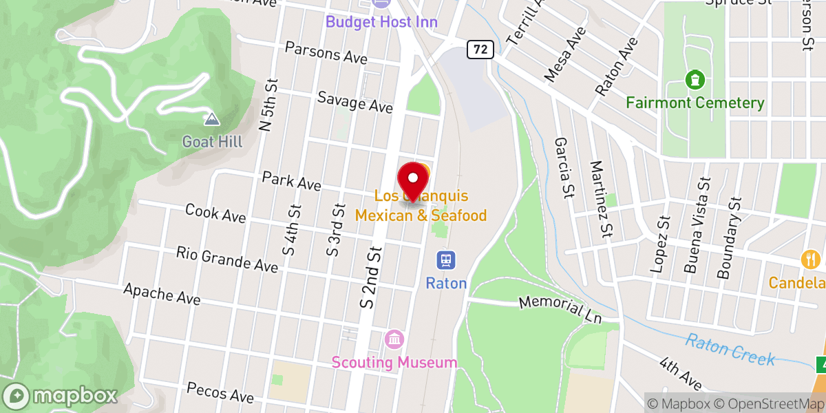 Map showing location of 111 Park - Espresso Bar & Cafe