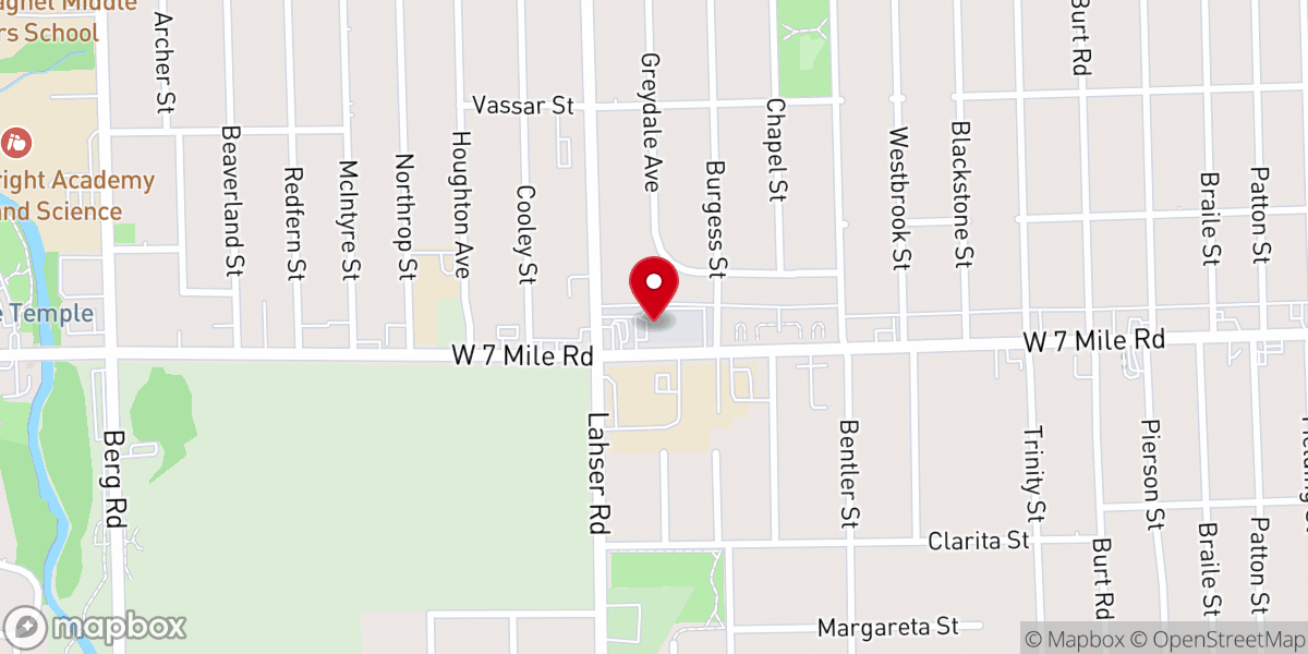 Map showing location of Global Empowerment Ministries