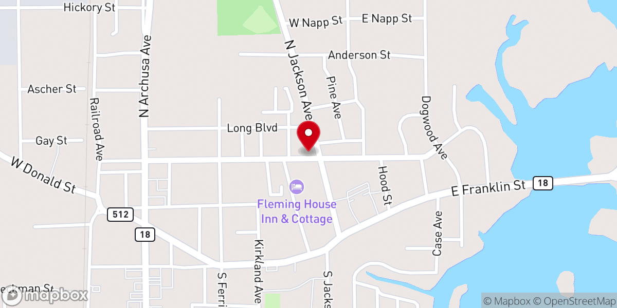 Map showing location of Waltman Realty