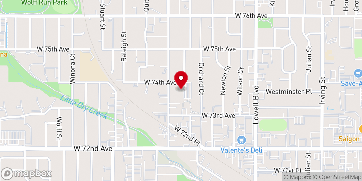 Map showing location of Love Outreach Pentecostal Church