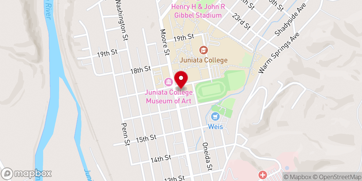 Map showing location of Stone Church of the Brethren