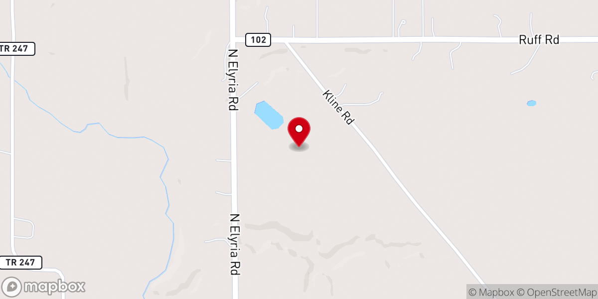 Map showing location of Healing Care Ministries