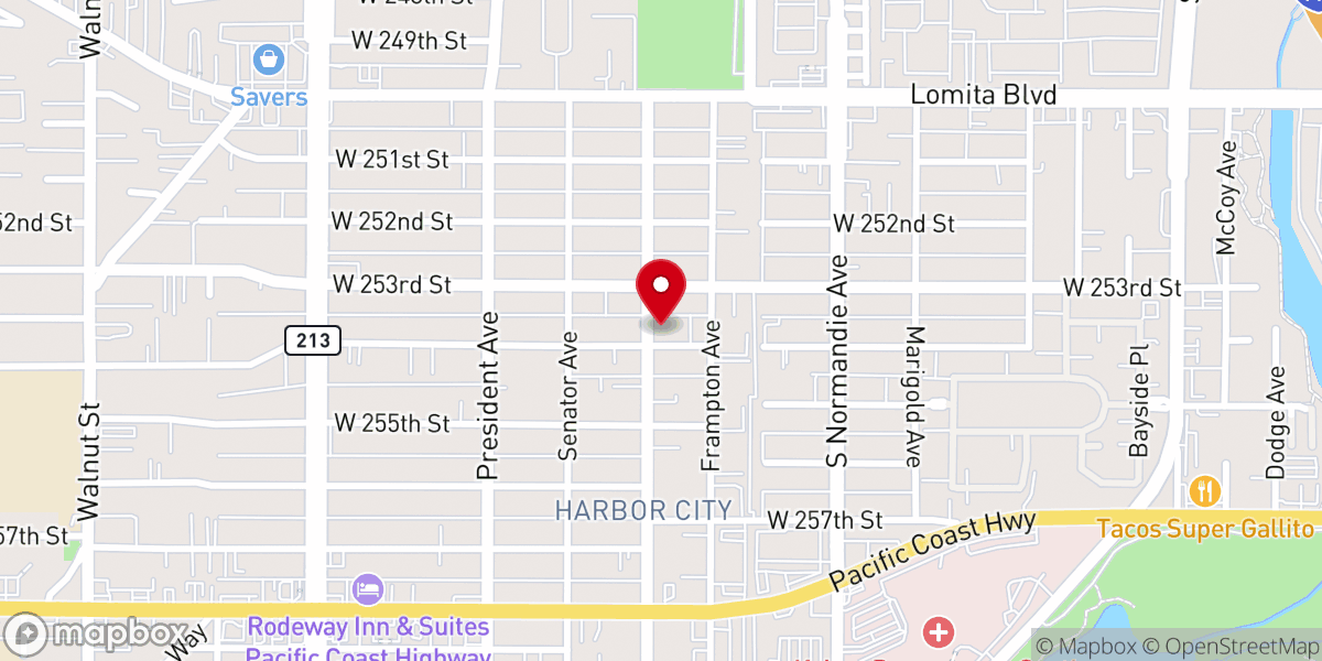 Map showing location of Iglesia El Sinai