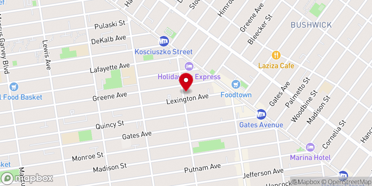 Map showing location of Dawn Ministries Inc