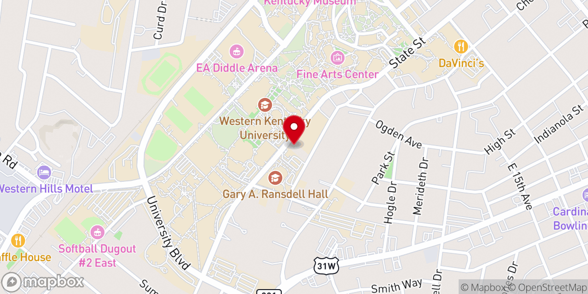 Map showing location of Christian Student Fellowship