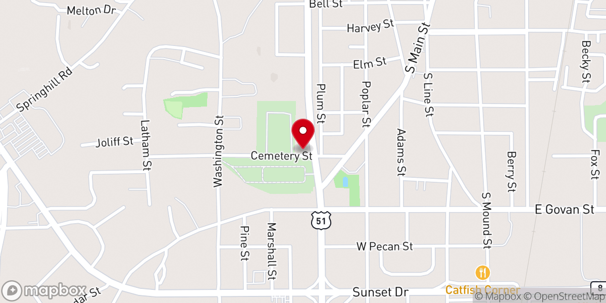 Map showing location of Bethel Cathedral Of Faith Word Center International