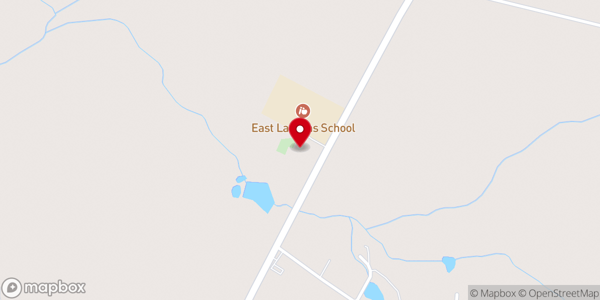 Map showing location of Zion Hill Church