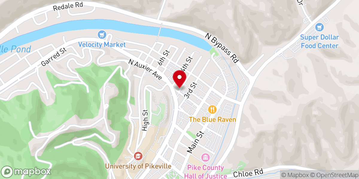 Map showing location of Grace Fellowship
